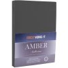 Bavlnené jersey prestieradlo Amber grafitovosivé Decoking Rozměr prostěradlo DecoKing: 120-140x200 cm 30cm