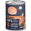 PetRepublic Fine Meat pokrm z hovädzieho mäsa 400g pre mačky