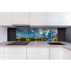DIMEX | Dibond doska za kuchynskú linku | DBW-18060-205 Jazero Lac Blanc | 180 x 60 cm + Dibond obkladová doska Dimex do kuchyne Jazero Lac Blanc v rozmere 180 x 60 cm + lepidlo zadarmo