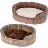 pelech pre psov a mačky DANDY s kožušinkou VZOR65 - 65x46x17 cm Ferplast pelechy, vankúše