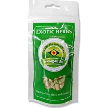 Exotic Herbs Ašvaganda veganské kapsule 100 ks