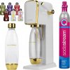 Sodastream Sada ART Bielo zlatá flaša + náboj + doplnky