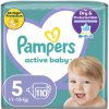PAMPERS Active Baby Plienky jednorazové 5 (11-16 kg) 110 ks