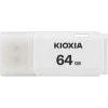 Kioxia USB flash disk, USB 2.0, 64GB, Hayabusa U202, Hayabusa U202, biely, LU202W064GG4