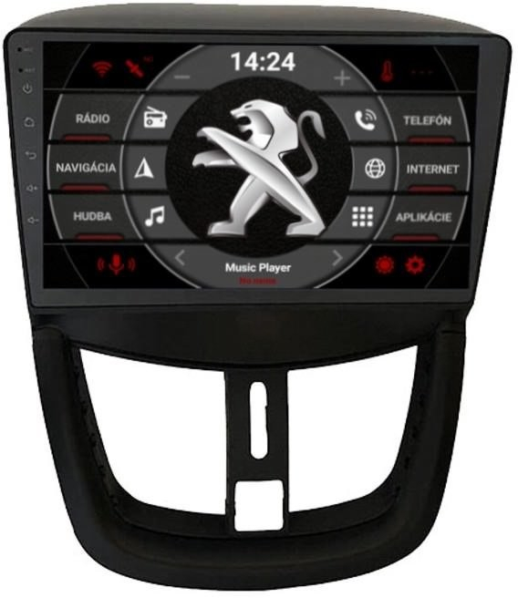 TomiMax 287 Android 13 Peugeot 207 2007-2014