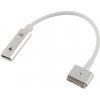 AppleKing redukcia 5 Pin MagSafe 2 (tvar T) na USB-C pre MacBook - 15cm - strieborná