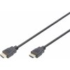 Digitus HDMI prepojovací kábel Zástrčka HDMI-A, Zástrčka HDMI-A 3.00 m čierna AK-330114-030-S 4K UHD, pozlátené kontakty HDMI kábel; AK-330114-030-S