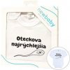 Body s potlačou New Baby Oteckova najrýchlejšia darčekové balenie