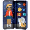 Petit Collage Magnetické puzzle kozmonautka