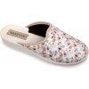 Dámske béžové vzorované papuče MJARTAN MARTA