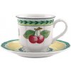 Villeroy & Boch Espresso šálka 0,10 l s podšálkou French Garden
