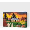 Vymalujsisam.sk Maľovanie podľa čísiel - Dom v prírode Veľkosť: 40x60cm, Rám: Na plastovej doske