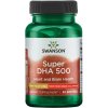 Swanson Super DHA 500 z kalamárov, 500 mg, 30 softgel kapsúl