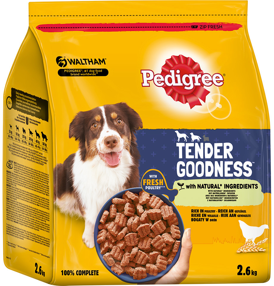 Pedigree Tender Goodness s hydinou 2,6 kg