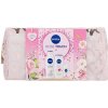 Nivea Rose Touch : antiperspirant Fresh Rose Touch 50 ml + tělové mléko Rose & Hydration 400 ml + sprchový gel Rose & Almond Oil 250 ml + balzám na rty Labello Soft Rosé 4,8 g + kosmetická taštička pr