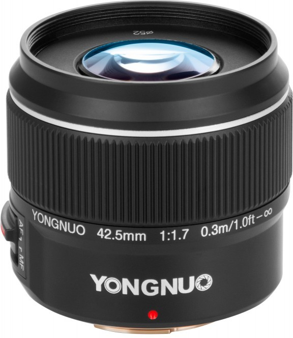 Yongnuo YN 42,5 mm f/1.7 MFT