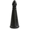 Doc Johnson TitanMen Tools Intimidator, veľký čierny análny kolík 27,6 x 3,2–9 cm
