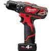 MILWAUKEE M12 BPD-402C (kompaktný vŕtací skrutkovač s príklepom)