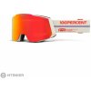100% SNOWCRAFT okuliare, launch/mirror red lens