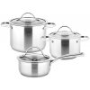 Teesa TSA0141 Sada hrncov z nehrdzavejúcej ocele COOK EXPERT MASTER 3 ks