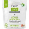 BRIT CARE Sustainable Adult Medium Breed Chicken & Insect 1 kg