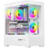 DarkFlash C365 + 5 fans White