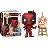 Funko POP! 887 Marvel Deadpool - Artist Deadpool Special Edition