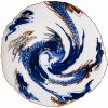 Seletti Jedálenský tanier DIESEL CLASSICS ON ACID IMARI DRAGON 28 cm modrý porcelán