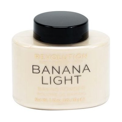Makeup Revolution London Baking Powder sypký pudr 32 g odstín Banana Light