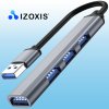 ISO TRADE USB HUB - 1 port 3.0 + 3 porty 2.0 Izoxis 23316