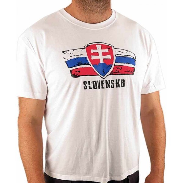 Tričko Slovensko slovenský znak biele od 9,9 € - Heureka.sk