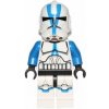 sw0445 Clone Trooper, 501st Legion (Phase 2) - Blue Arms, Large Eyes