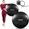Neo-Sport Fit lopta 75 cm NS-952 čierna + pumpa