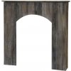Chic Antique Hnedá antik dekoratívna krbová rímsa Grimaud - 100*20*95cm - Chic Antique