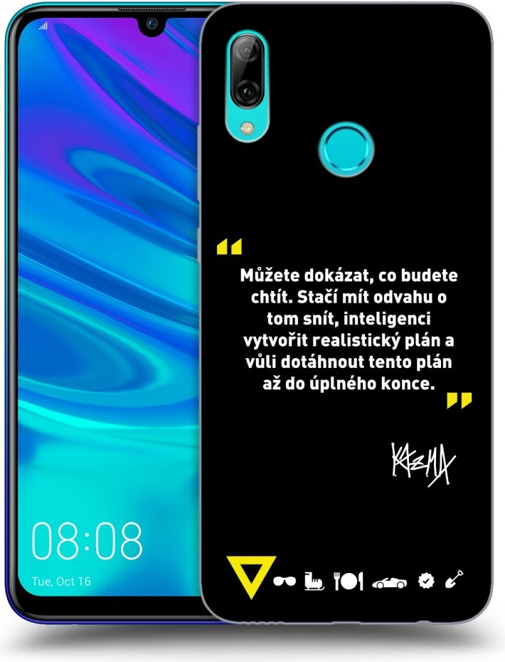 Púzdro Picasee ULTIMATE CASE Huawei P Smart 2019 - Kazma - MŮŽETE DOKÁZAT, CO BUDETE CHTÍT