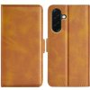 VSETKONAMOBIL 134141 SIDE Peňaženkové puzdro pre Samsung Galaxy A57 5G svetlohnedé