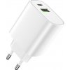 Rýchlonabíjačka do siete Forever USB QC 3.0 a USB-C QC PD 20W LS-04 bi