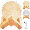 3D Lampička mesiac Moon Light 8cm
