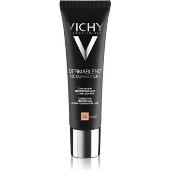 Vichy Dermablend 3D Correction vyhladzujúci korekčný make-up SPF25 55 Bronze Corective Resurfacing 30 ml