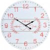 SEGNALE SEGNALE Hodiny nástenné drevené 55 cm biela KO-Y36200400bila (KO-Y36200400bila)