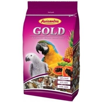Avicentra Gold Veľký papagáj 850 g