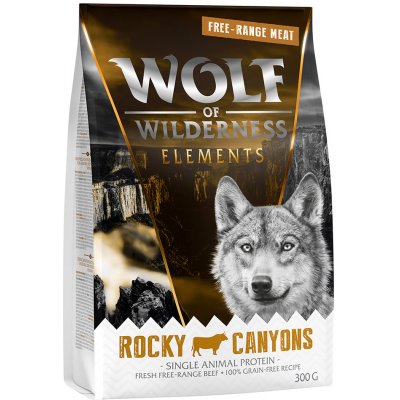 Wolf of Wilderness mokré a suché krmivo s mäsom z voľného chovu - Rocky Canyons - Beef