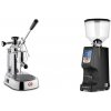 La Pavoni Europiccola Lusso + Eureka Atom Specialty 65, black