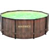 Marimex Bazén Florida 3,05x0,91 m so skimmerom - motív TEAK 10340284