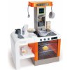 Smoby Kuchynka Tefal Cheftronic Orange elektronická so zvukom a svetlom a 20 doplnkov 62 cm