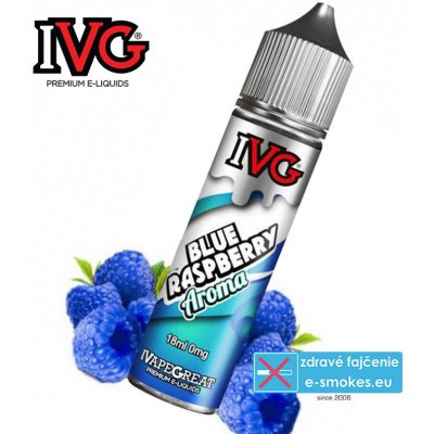 IVG Shake & Vape Blue Raspberry 18ml