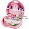 Smoby kuchynka pre deti Hello Kitty mini v kufríku 24472 svetloružová