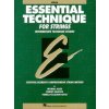 Essential Technique for Strings: Violin: Intermediate Technique Studies (Michael Allen,Robert Gillespie,Pamela Tellejohn Hayes)(Brožovaná)