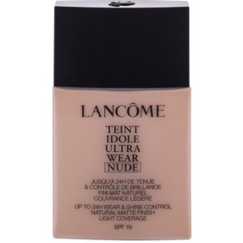 Lancôme Teint Idole Ultra Wear Nude lehký hydratační make-up s matujícím účinkem SPF19 16 Café 40 ml