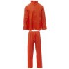 PAYPER SET-NYLON 000357-0093 / Vodeodolný set bundy a nohavíc do pása - fluo oranžová L
